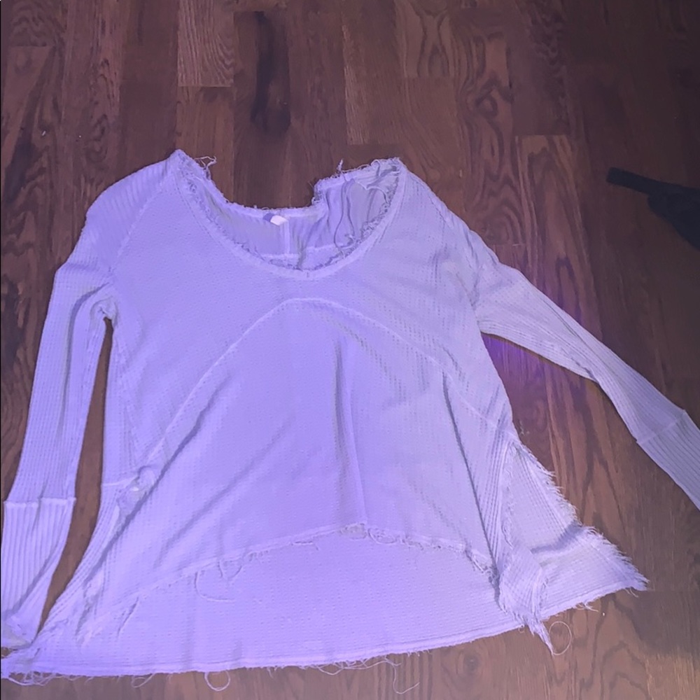 light purple FREE PEOPLE bohemian top